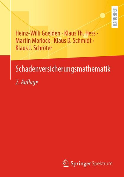 Produktbild: Schadenversicherungsmathematik