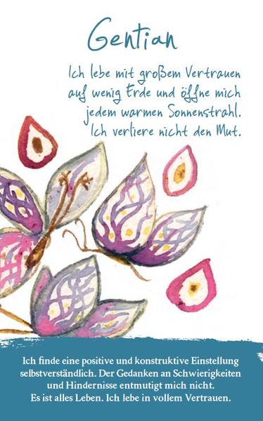 Produktbild: Die Bachbl&uuml;ten Karten