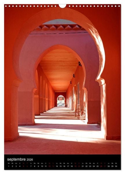 Produktbild: Au Maroc (Calendrier mural 2026 DIN A3 horizontal), CALVENDO calendrier mensuel