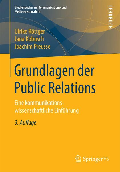 Produktbild: Grundlagen der Public Relations