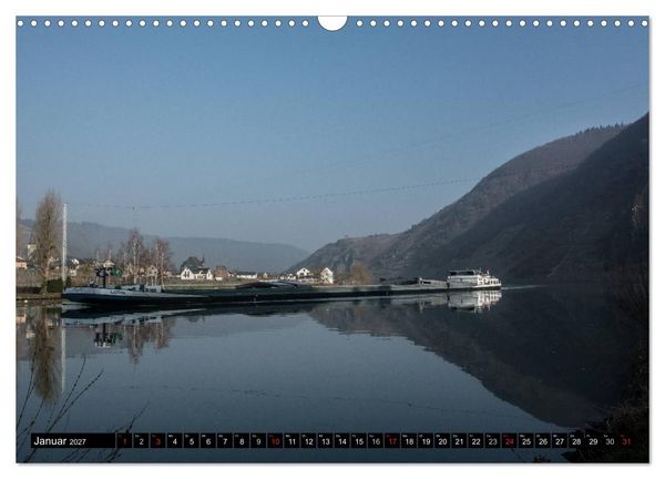 Produktbild: Mosel Impressionen Mystische Burgen und magische Orte (Wandkalender 2027 DIN A3 quer), CALVENDO Monatskalender