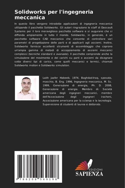 Produktbild: Solidworks per l'ingegneria meccanica