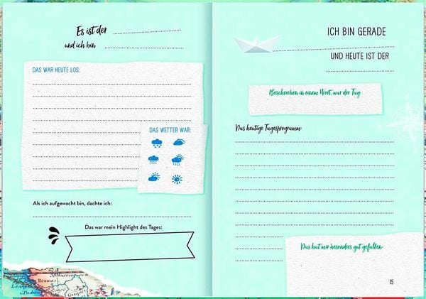 Produktbild: Reisetagebuch Go & discover the world