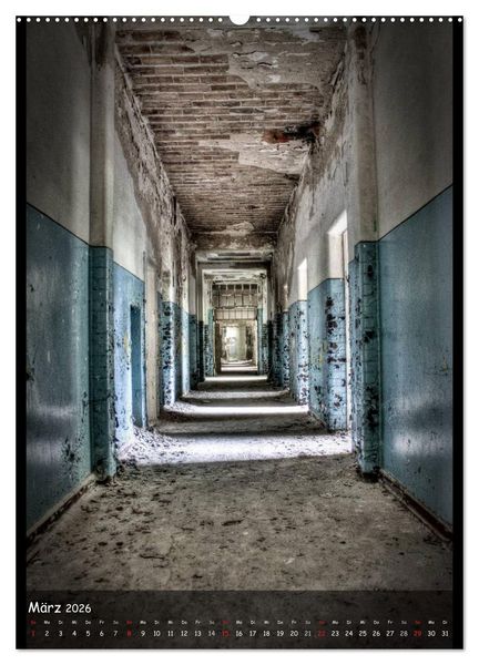 Produktbild: Lost Places II, Vergessene Orte (Wandkalender 2026 DIN A2 hoch), CALVENDO Monatskalender