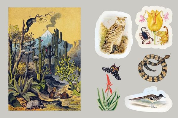 Produktbild: Mystical Earth Sticker Book
