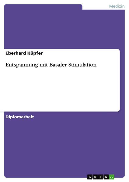Produktbild: Entspannung mit Basaler Stimulation