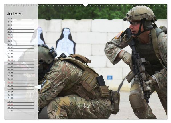 Produktbild: Spezialeinheiten &bull; U.S. Special Forces (hochwertiger Premium Wandkalender 2026 DIN A2 quer), Kunstdruck in Hochglanz