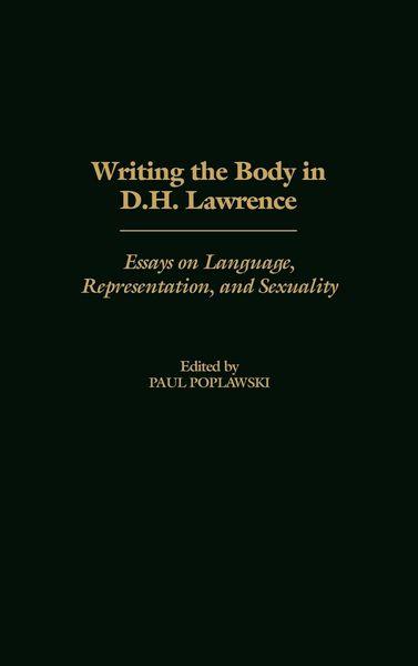 Produktbild: Writing the Body in D.H. Lawrence