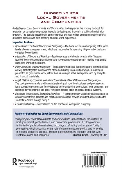 Produktbild: Budgeting for Local Governments and Communities