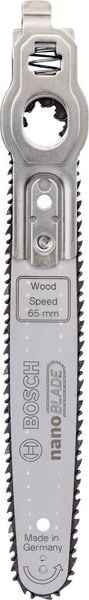 Mikro-Kettensägeblatt Bosch Home and Garden nanoBLADE Wood Speed 65 2609256D86 Passend für (Modell Motorsägen) EasyCut 1