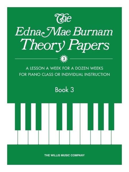 Produktbild: Theory Papers Book 3