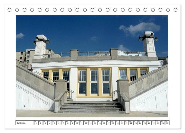 Produktbild: Borkum - Ostfriesische Insel mit Charme (Tischkalender 2026 DIN A5 quer), CALVENDO Monatskalender