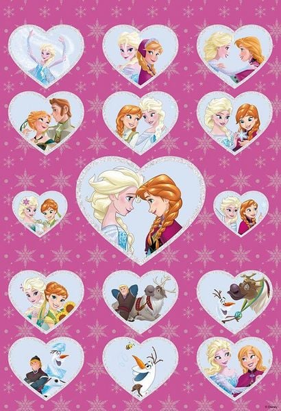 Produktbild: Disney Die Eisk&ouml;nigin: Stickern und Malen mit Elsa und Anna