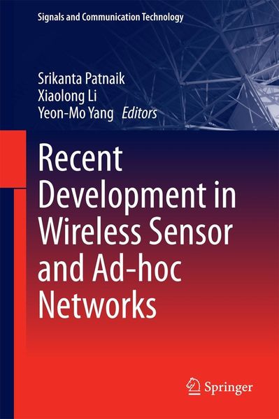 Produktbild: Recent Development in Wireless Sensor and Ad-hoc Networks