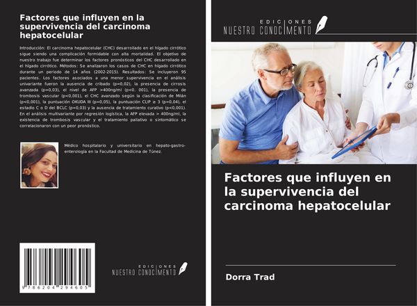 Produktbild: Factores que influyen en la supervivencia del carcinoma hepatocelular