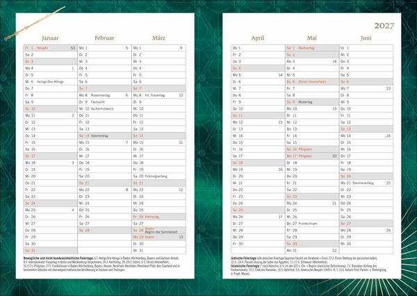 Produktbild: Harry Potter 17-Monats-Kalenderbuch A5 Hedwig 2027 - 17 Monate. Von August 2026 bis Dezember 2027