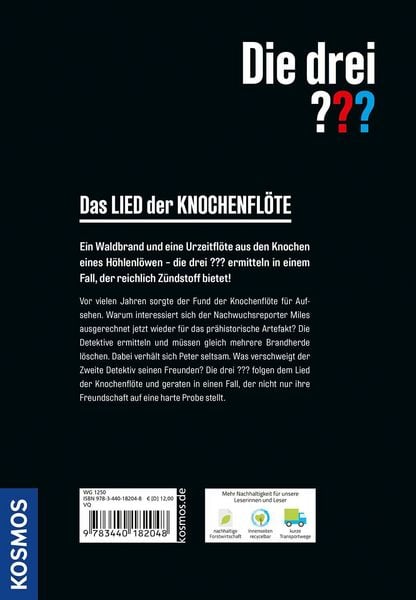 Produktbild: Die drei ??? Das Lied der Knochenfl&ouml;te