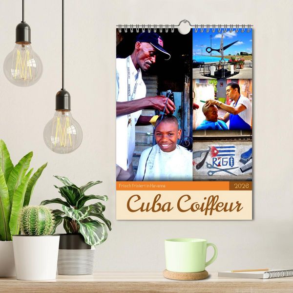 Produktbild: Cuba Coiffeur - Frisch frisiert in Havanna (Wandkalender 2026 DIN A4 hoch), CALVENDO Monatskalender