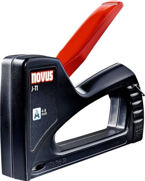 Novus Office J-11 creative 110017104 Handtacker Klammerntyp Typ 53 Klammernlänge 4 - 8mm