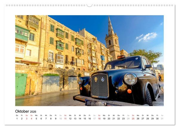 Produktbild: Magisches Malta und Gozo (hochwertiger Premium Wandkalender 2026 DIN A2 quer), Kunstdruck in Hochglanz