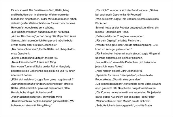 Der kleine Major Tom. Adventskalenderbuch. Weihnachten auf dem Mond