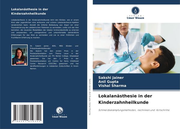 Produktbild: Lokalan&auml;sthesie in der Kinderzahnheilkunde