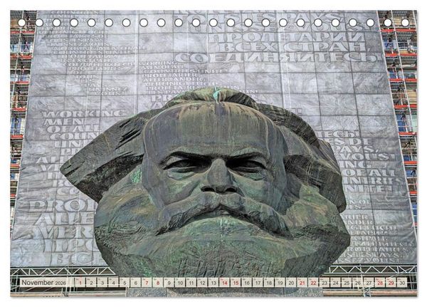 Produktbild: Chemnitz Impressionen aus der Kulturhauptstadt (Tischkalender 2026 DIN A5 quer), CALVENDO Monatskalender