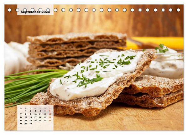 Produktbild: BROTART / 2026 (Tischkalender 2026 DIN A5 quer), CALVENDO Monatskalender