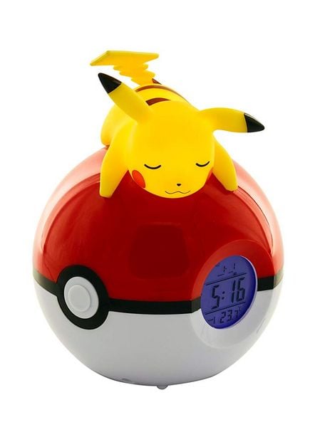 Produktbild: Pok&eacute;mon Wecker Pokeball Pikachu 18 cm
