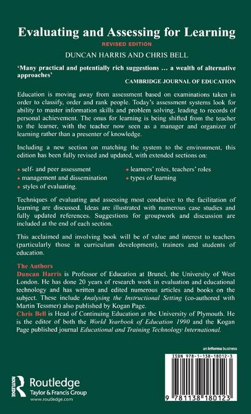 Produktbild: Evaluating and Assessing for Learning