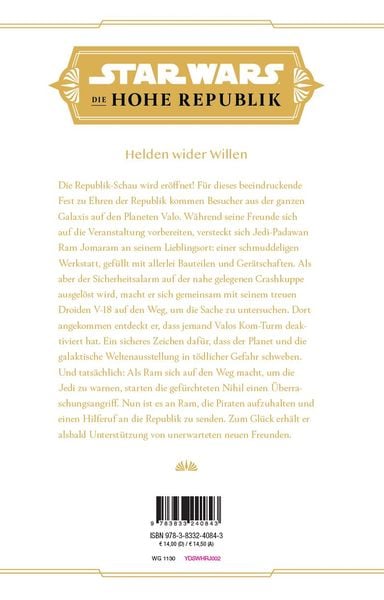 Produktbild: Star Wars Jugendroman: Die Hohe Republik - Kampf um Valo