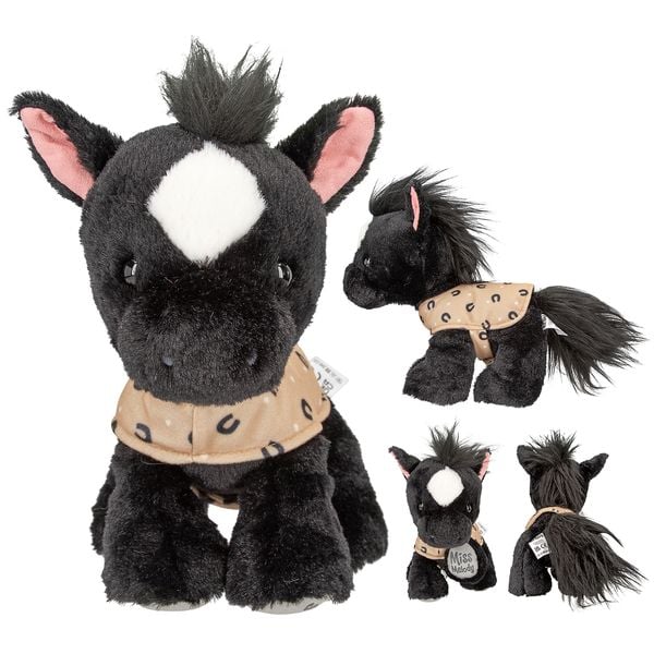 Produktbild: Miss Melody Pl&uuml;schpferd Black Angel 20 cm
