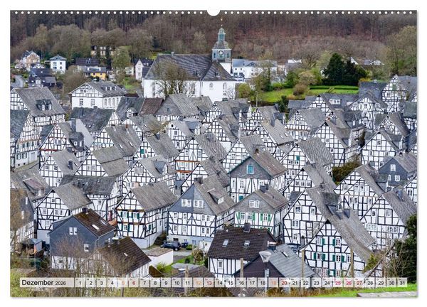 Produktbild: Freudenberg Impressionen (Wandkalender 2026 DIN A2 quer), CALVENDO Monatskalender