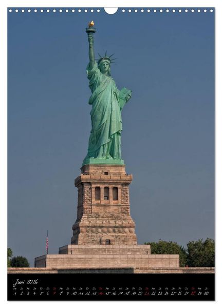 Produktbild: New York City (Wandkalender 2026 DIN A3 hoch), CALVENDO Monatskalender