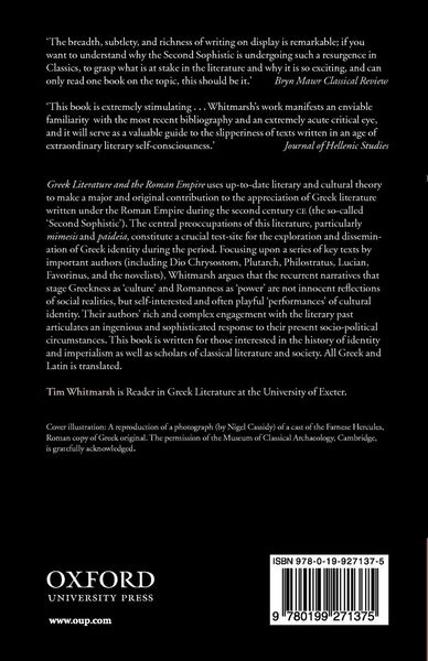 Produktbild: Greek Literature and the Roman Empire