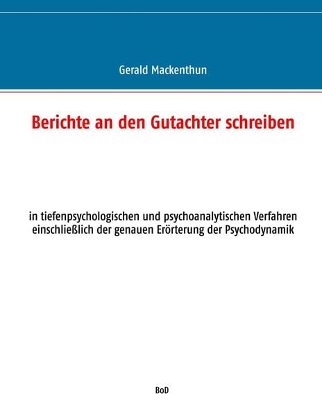 Produktbild: Berichte an den Gutachter schreiben