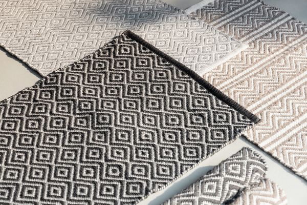 Produktbild: Badematte Mod. Abai, 50 x 80 cm, hergestellt aus recycelten PET-Flaschen