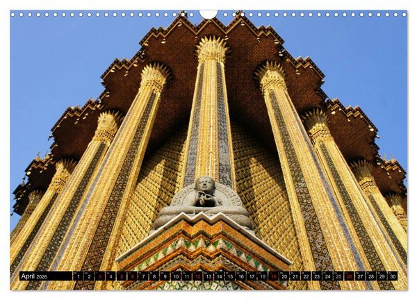 Produktbild: Bangkok: West trifft Fernost (Wandkalender 2026 DIN A3 quer), CALVENDO Monatskalender