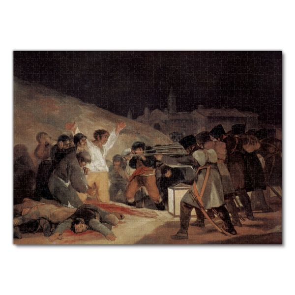 Produktbild: Lais Puzzle Francisco de Goya y Lucientes - Erschie&szlig;ung der Aufst&auml;ndischen am 3. Mai 1808 in Madrid 1000 Teile