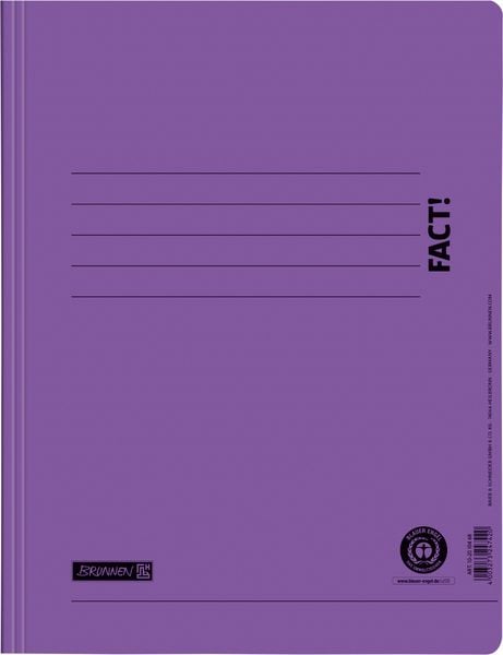 Produktbild: Brunnen Schnellhefter FACT! violett
