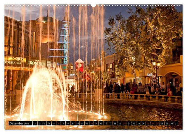 Produktbild: Los Angeles - Kalifornien (hochwertiger Premium Wandkalender 2026 DIN A2 quer), Kunstdruck in Hochglanz