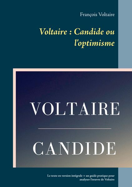Produktbild: Voltaire : Candide ou l'optimisme