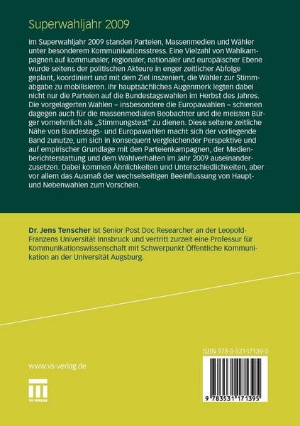Produktbild: Superwahljahr 2009
