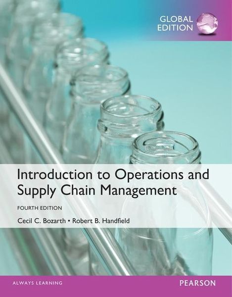 Produktbild: Bozarth, C: Introduction to Operations and Supply Chain Mana