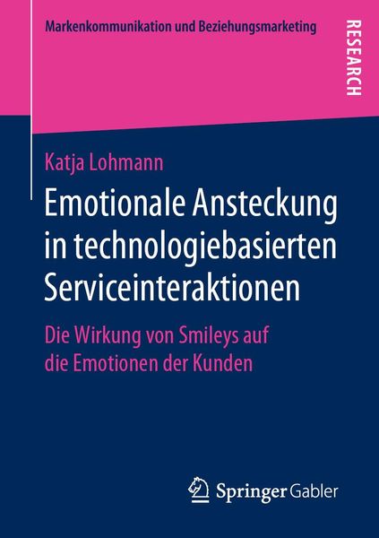 Produktbild: Emotionale Ansteckung in technologiebasierten Serviceinteraktionen