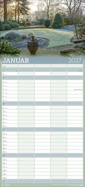 Produktbild: Garten Familienplaner 2027