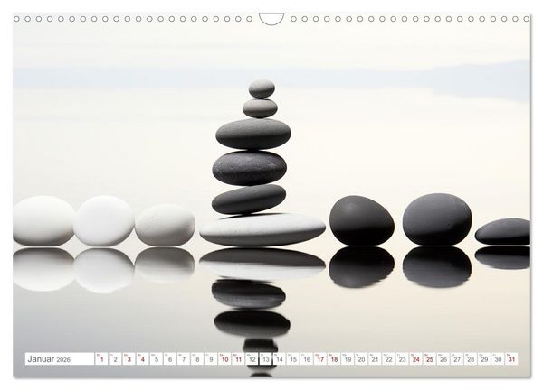 Produktbild: Zen (Wandkalender 2026 DIN A3 quer), CALVENDO Monatskalender
