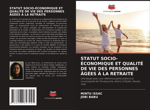 Produktbild: Statut Socio-&Eacute;conomique Et Qualit&eacute; De Vie des Personnes &Acirc;g&eacute;es &Agrave; La Retraite