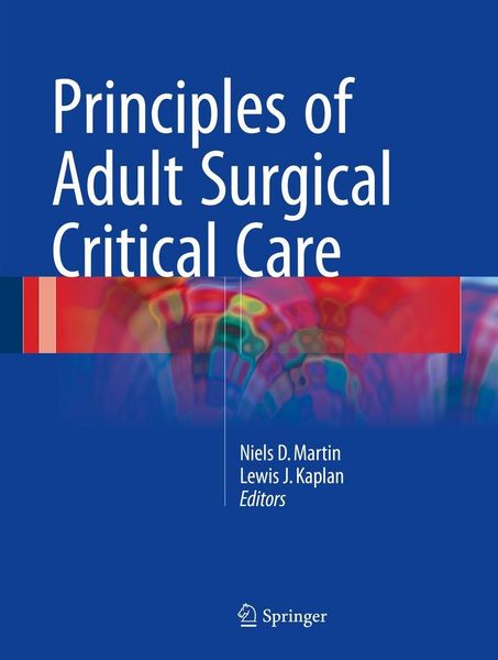 Produktbild: Principles of Adult Surgical Critical Care