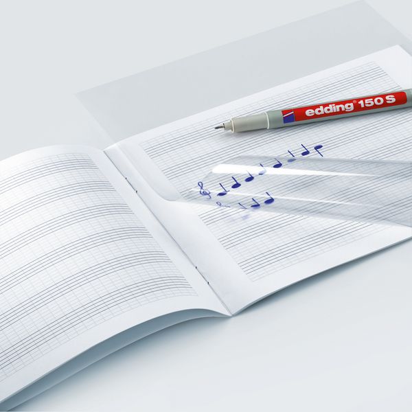 Produktbild: OHP-Marker edding 150 S non-permanent, 0,3 mm, schwarz